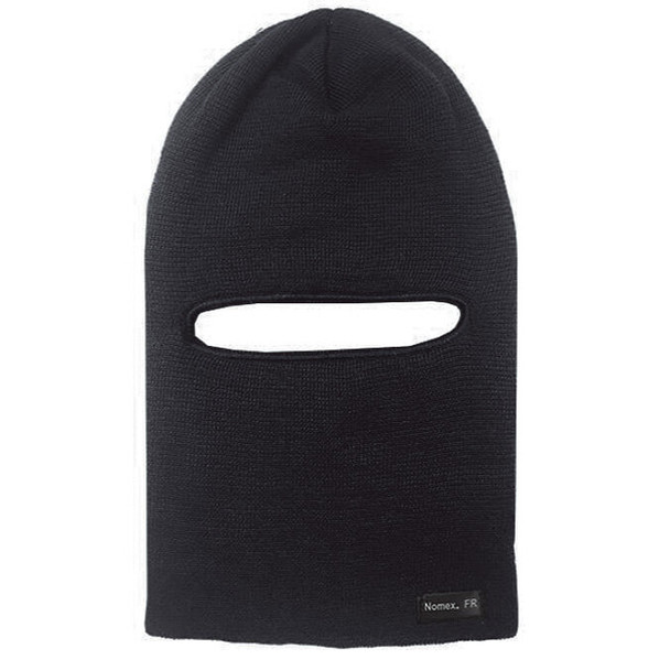 Big K Black Flame Resistant One Hole Balaclava