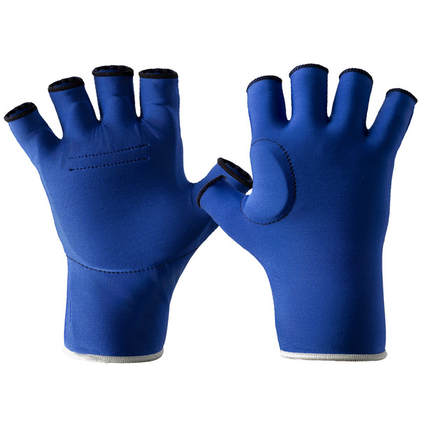 IMPACTO Anti-Impact Nylon Lycra Glove with Padding in the Thumb Web Area - 3/4 Finger Style