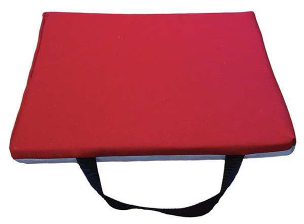 IMPACTO Comfort Mat - Fire retardant fabric and Suede Leather Cover 12"x15"