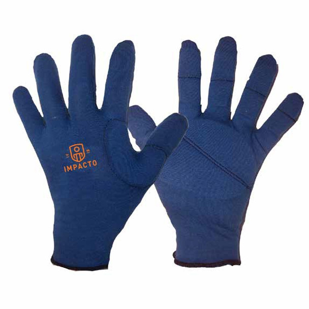 IMPACTO Anti-Impact 4-way Stretch Polycotton Glove with VEP 1/8" Padding - Full Finger Style