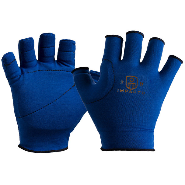 IMPACTO Anti-Impact Polycotton Liner Glove - 3/4 Finger Style