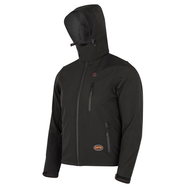 Heated Softshell Jacket - Black