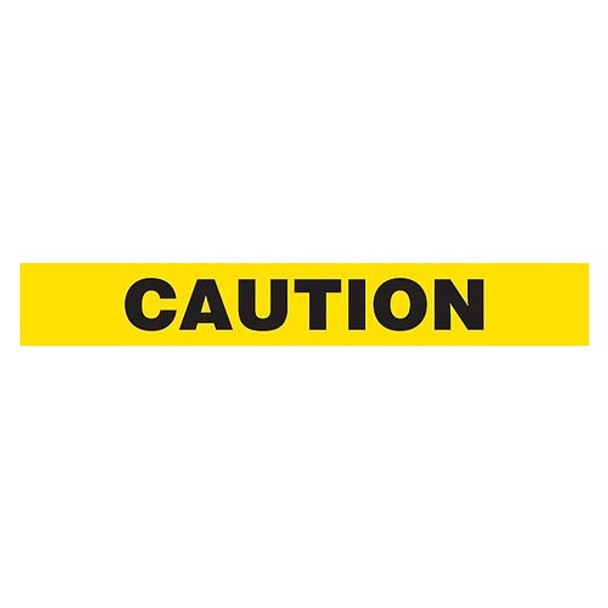 CAUTION Dispenser Boxed Barricade Tape (Pack of 12 Rolls)