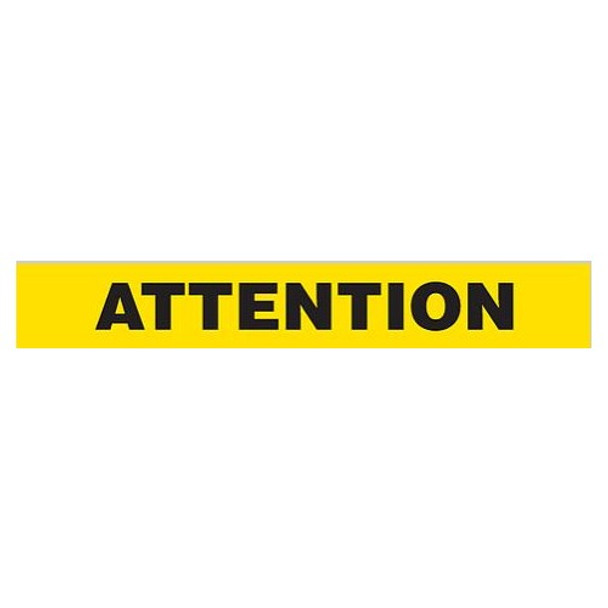 ATTENTION Dispenser Boxed Barricade Tape (Pack of 12 Rolls)