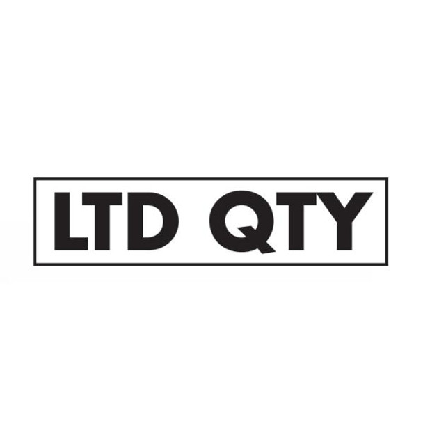 "LTD QTY" - 6" x 1.5" Label