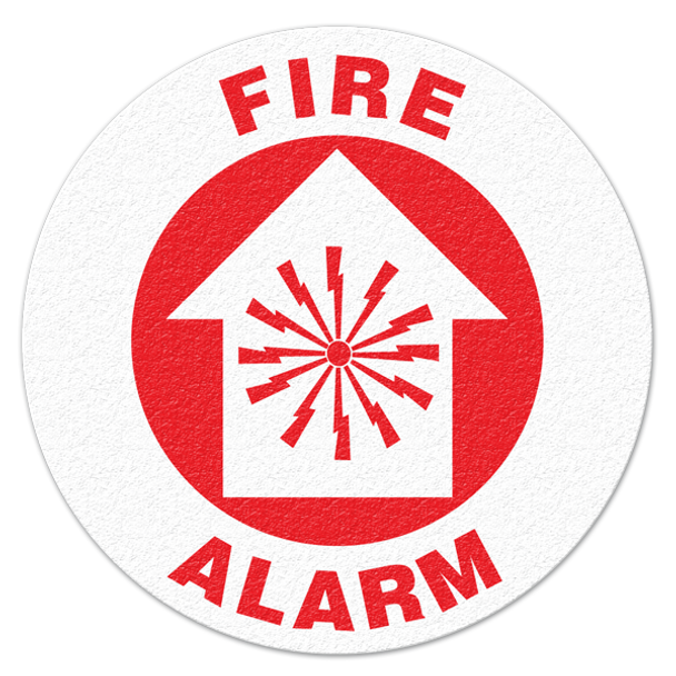 FIRE ALARM - Floor Sign