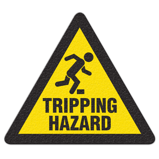 TRIPPING HAZARD - Floor Sign