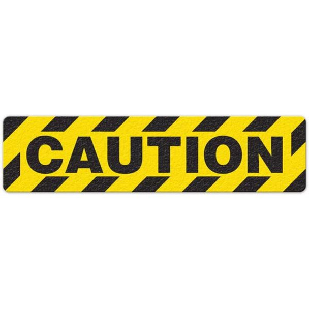 "Caution" - 6"x24" Floor Sign 6/pkg