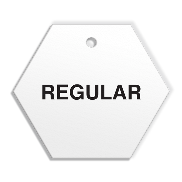 REGULAR - Fuel Tag - 2.56" dia. - 250 /pkg