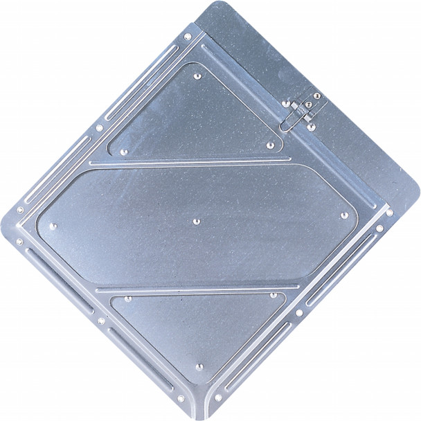Plain Placard Holder - Natural Aluminum