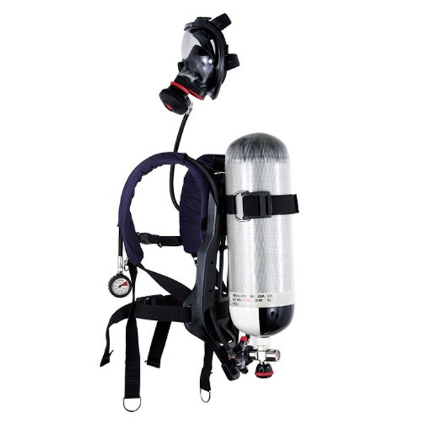 Draeger Complete SCBA PAS Lite HP 60 Minute Carbon Fibre Cylinder, Includes Panorama Mask