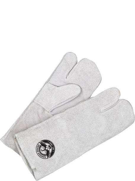 Welding Mitt Split Leather Pearl Grey 1-Finger | Pack of 12