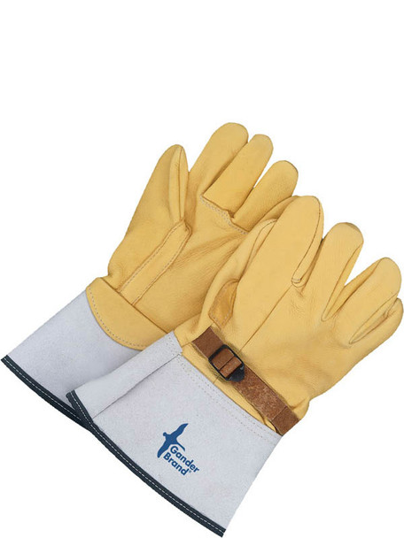 Premium Grain Deerskin High Voltage Utility Glove Cover