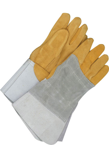 Welding Glove TIG Grain Deerskin Back Hand Patch Right Hand