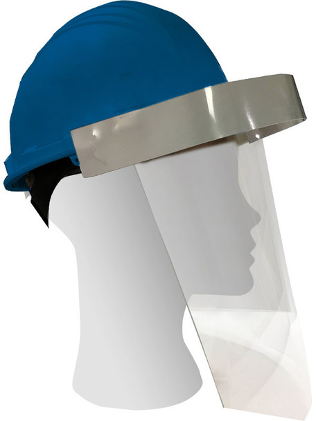 Hard Hat Face Shield (Sold per EACH) | Pack of 6
