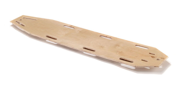 Full Wood Spinal Board for Stretchers | Dynamic FASB01WS   Safety Supplies Canada