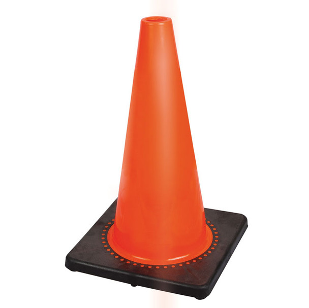 Hi-Vis Premium Flexible Safety Cone | 18" | Pioneer 181P   Safety Supplies Canada