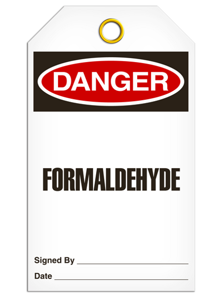 Danger - Formaldehyde  | Pack /25 | INCOM