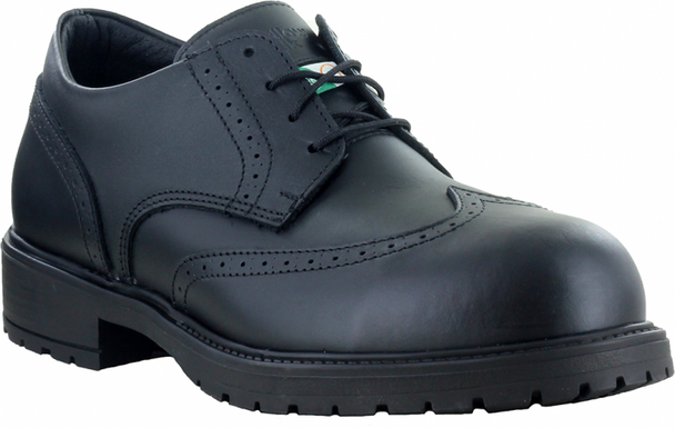 David Brogue Wingtip Leather Safety Shoe | Steel Toe, CSA | Mellow Walk 507139   Safety Supplies Canada