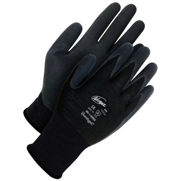 Ninja Synthetic HPT Coated Safety  Glove | CE, CFIA | 12 Pack | BDG Gloves 99-1-9860   Safety Supplies Canada