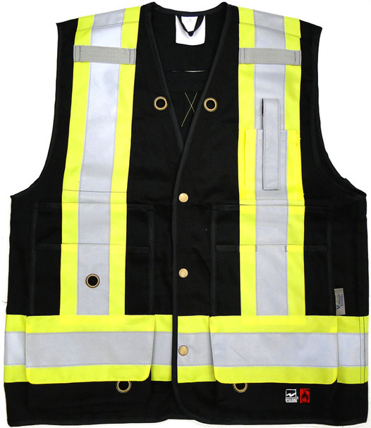 FR Open Road Surveyor Safety Vest | CSA, FR | Viking 6165FR   Safety Supplies Canada