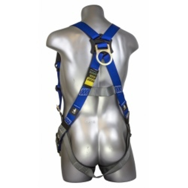 Guardian polyester harness w/ grommet legs & back d-ring | Back D-ring for Fall