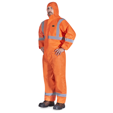 SMS Coverall with Reflective Tape | CSA Z96-15 Class 3 Level 2 ...