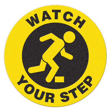 WATCH YOUR STEP (Trip) - Floor Sign - Safety Supplies Canada