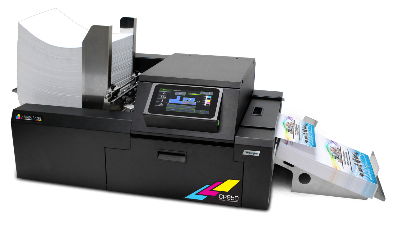 Afinia CP950 Plus Colour Inkjet Envelope and Packaging Printer