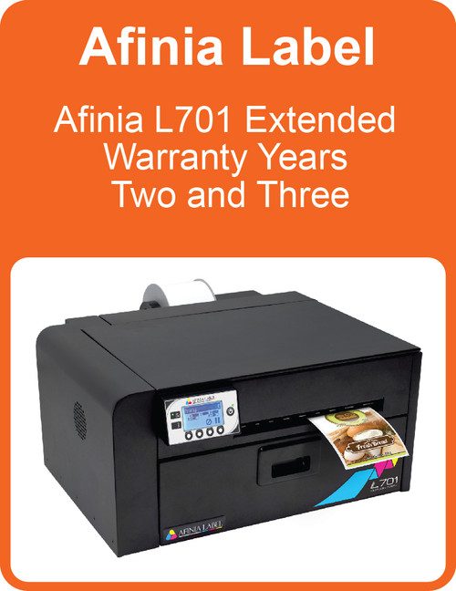 Afinia L701 Extended Warranty Years Two and Three