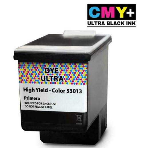 Primera 53013 CMY+Ultra Black Dye Ink For LX901/LX600/LX610