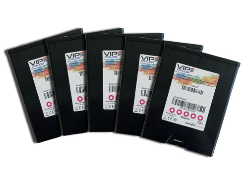 VIPColor VP500/VP600 Magenta Memjet Ink Cartridge - 5 Pack / 200 ml