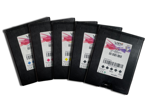 VIPColor VP550/VP650 2KCMY Memjet Ink Cartridge - 5 Mixed Pack / 200 ml