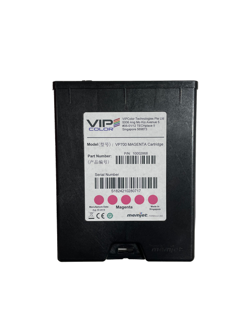 VIPColor VP610/VP700 Magenta Memjet Ink Cartridge - Single / 250 ml