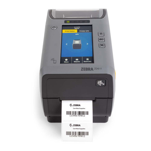 Zebra ZD611t 2" Wide 203 dpi, 8 ips Thermal Transfer Label Printer USB/LAN/WIFI/BT4 | ZD6A122-T01B01EZ