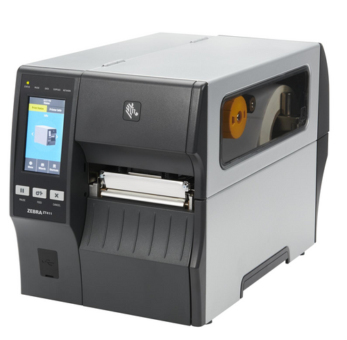 Zebra ZT41142-T310000Z | ZT411 4" / 203 dpi / 14 ips Industrial Thermal Transfer Label Printer Peel with Liner Takeup