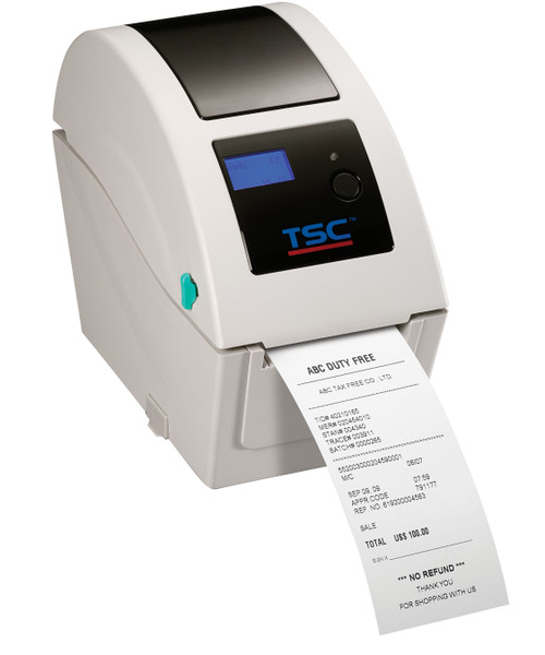 TSC TDP-225 direct thermal label printer, 203 dpi, 5 ips (beige) USB and Serial with peel and present | 99-039A001-0011