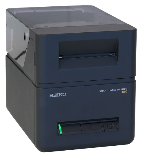 Seiko SLP850 2-inch-300 DPI Barcode Label Printer with USB/Bluetooth | SLP850-BK0C11-03 | For Die-Cut and Liner-Less Labels
