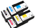 Afinia L501/L502 4 Pack Dye CMYK Ink Cartridge Set