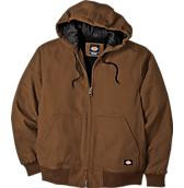 Sanded Duck Hooded Jacket