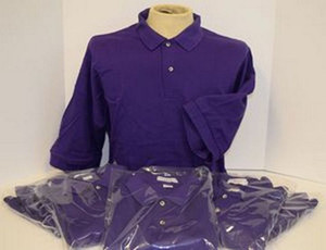 Men's Premium Polo Shirt - Purple - 6 PACK SPECIAL!