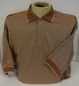 Men's Premium Polo Shirt - Nutmeg