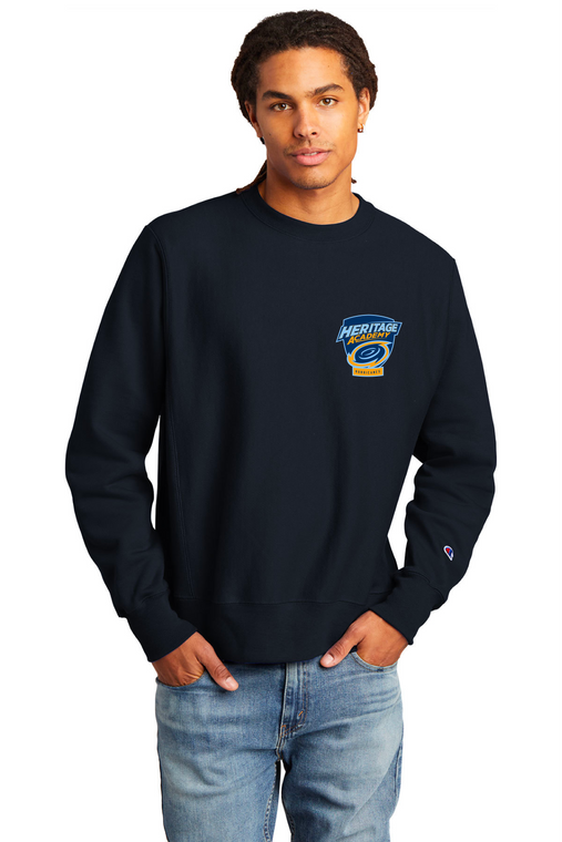 Left Chest Navy - Hurricane Logo