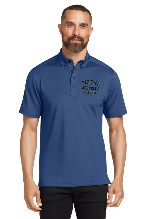 Heritage Academy Swimming Men's OGIO Gauge Polo Shirt