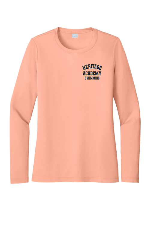 Heritage Academy Swimming Sport-Tek® Women's Posi-UV® Pro Long Sleeve