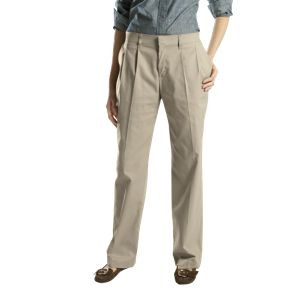 Dickies Ladies Pleated Front Pant