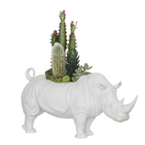 Lladró - Rhino Figurine Planter