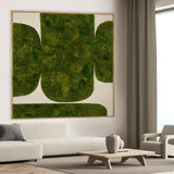 Moss Art - Abstract Series No. 004 (8' x 8')