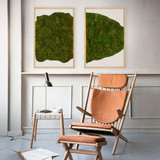 Moss Art - Abstract Collection No. 45 (3' x 2')