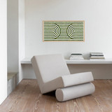 Moss Art - Optical  Collection - No. 30 (2' H x 4' W)
